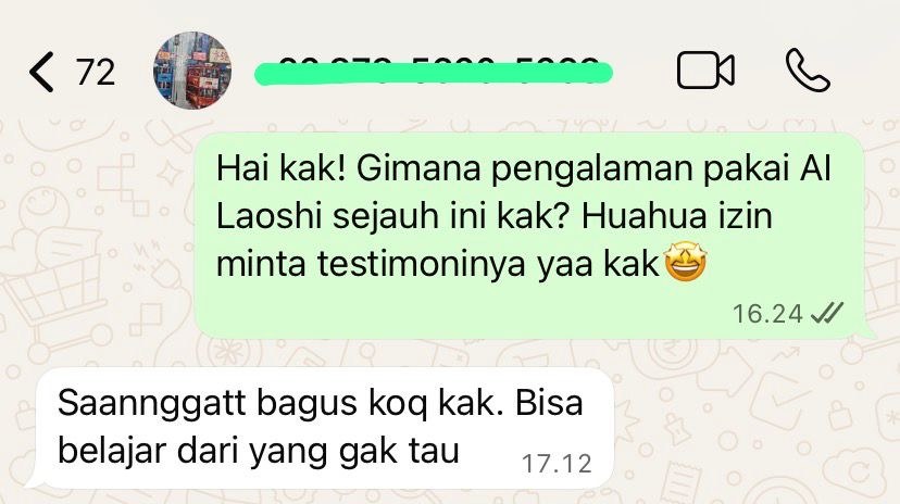 Chat WhatsApp asli pelajar AI Laoshi (2)